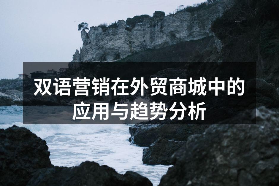 双语营销在外贸商城中的应用与趋势分析